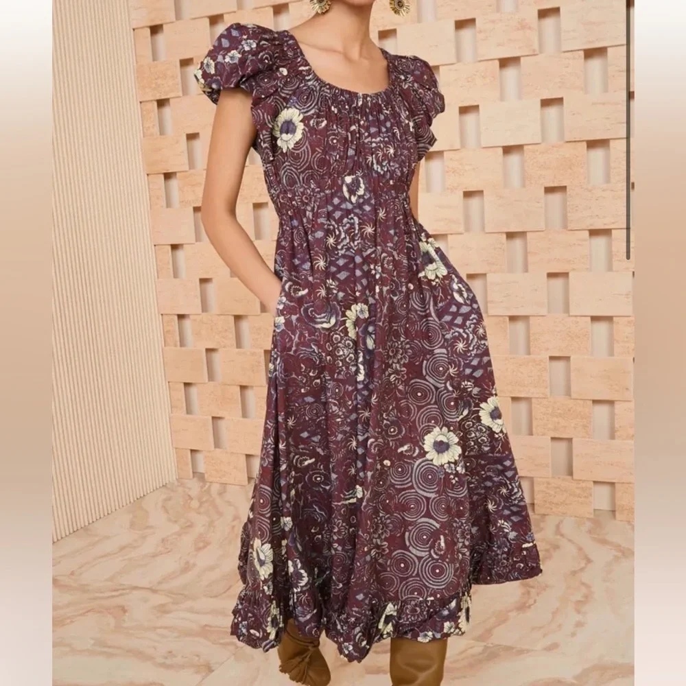 Ulla Johnson Nanette Dress in Heliotrope size 2